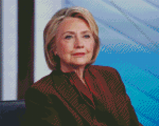 Hillary Clinton Diamond Painting