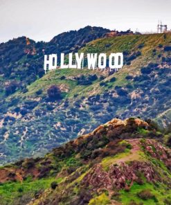 Hollywood Sign Diamond Painting