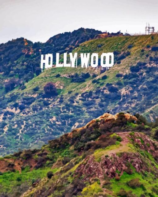 Hollywood Sign Diamond Painting