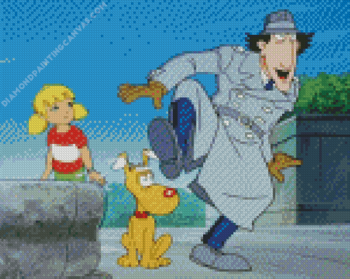 Inspector Gadget Diamond Painting