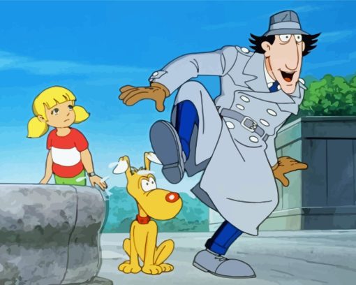 Inspector Gadget Diamond Painting