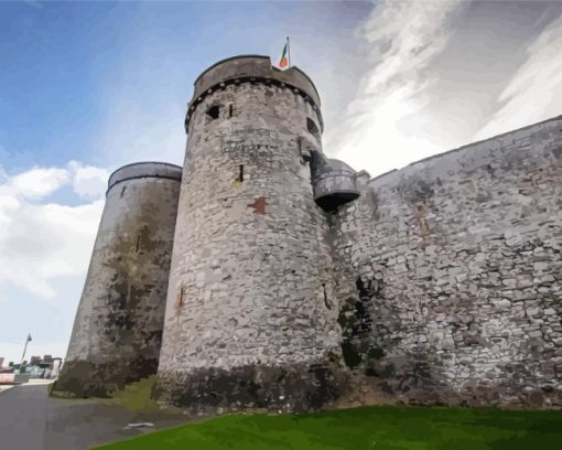 Ireland Limerick Castle Diamond Painting