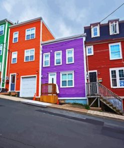 Jellybean Houses Diamond Painting