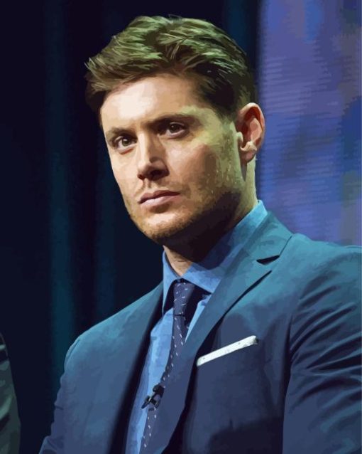 Jensen Ross Ackles Diamond Painting