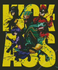 Kick Ass Movie Diamond Painting