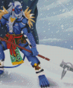 Kimahri Ronso Diamond Painting