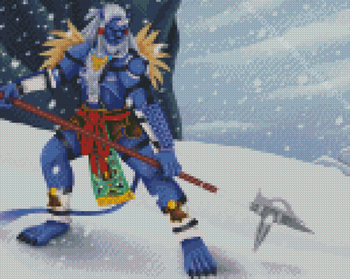 Kimahri Ronso Diamond Painting