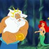 King Triton Ariel Diamond Painting