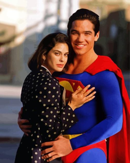 Lois And Clark Diamond Painting