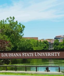 Louisiana State University Diamond Painting