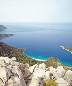 Lycian Way Seascape View Diamond Painting