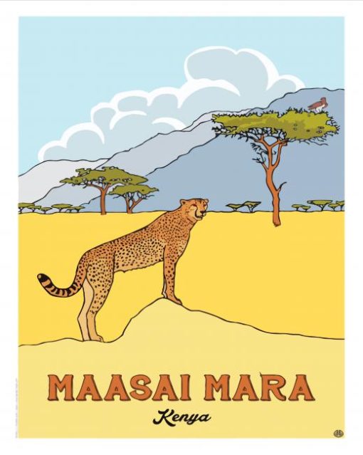 Maasai Mara Poster Diamond Painting