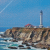 Mendocino Lighthouse Diamond Painting