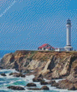 Mendocino Lighthouse Diamond Painting