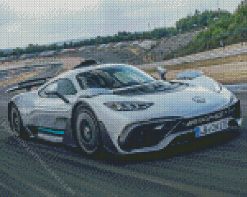 Mercedes Amg One Diamond Painting