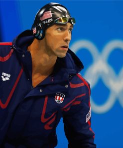 Michael Phelps Diamond Painting