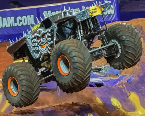 Monster Jam Diamond Painting