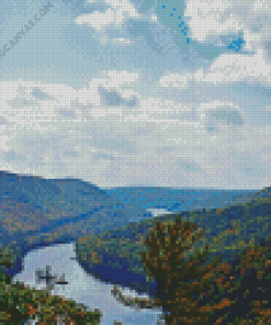 Moreau Lake State Park Diamond Painting