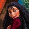 Mother Gothel Tangled Diamond Painting