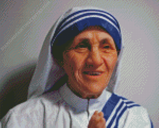 Mother Teresa Catholic Nun Diamond Painting