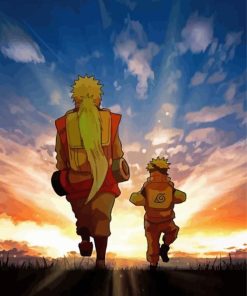 Naruto And Jiraiya Diamond Painting