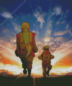 Naruto And Jiraiya Diamond Painting