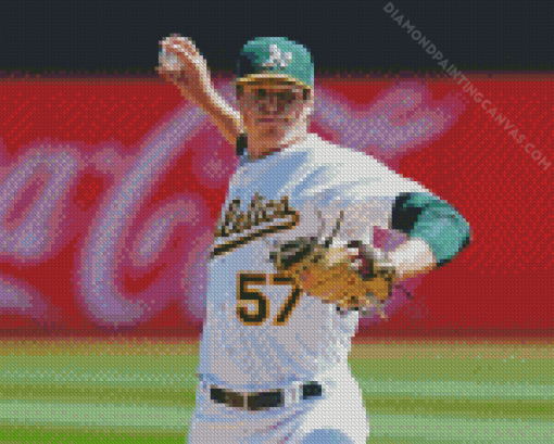 Oakland Athletics Player Diamond Painting