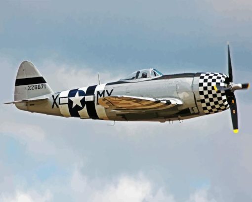 P47 Thunderbolt Diamond Painting