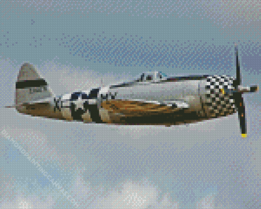 P47 Thunderbolt Diamond Painting