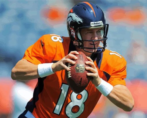 Peyton Manning Diamond Painting