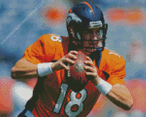 Peyton Manning Diamond Painting