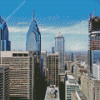 Philadelphia Skyline Diamond Painting