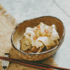 Pickled Daikon In Bowl Diamond Painting