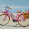 Pink Bicycle Diamond Painting