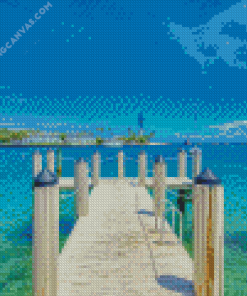 Pompano Beach Boardwalk Diamond Painting