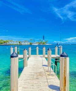 Pompano Beach Boardwalk Diamond Painting