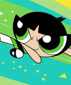 Powerpuff Buttercup Diamond Painting