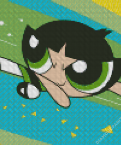 Powerpuff Buttercup Diamond Painting