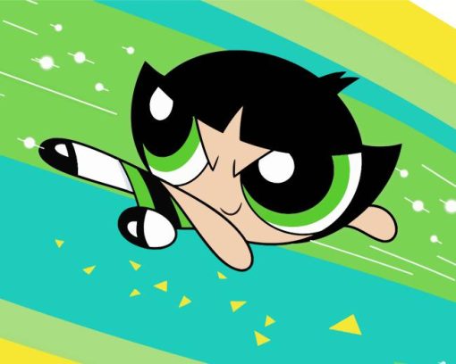 Powerpuff Buttercup Diamond Painting