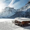 Pragser Wildsee In Winter Diamond Painting