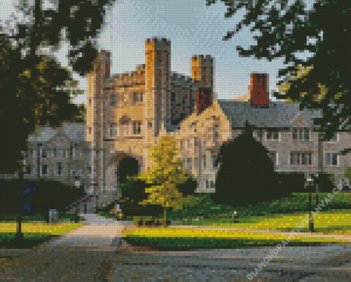 Princeton University New Jersey Diamond Painting