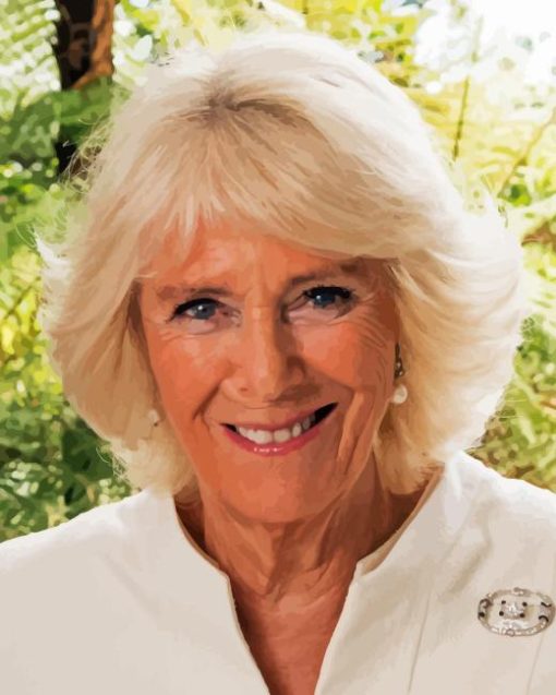 Queen Camilla Diamond Painting