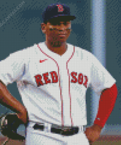 Rafael Devers Diamond Painting