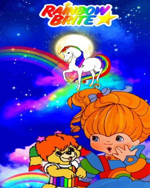 Rainbow Brite Diamond Painting