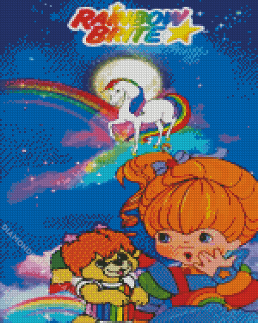 Rainbow Brite Diamond Painting