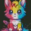 Rainbow Cat Art Diamond Painting