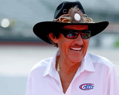 Richard Petty Diamond Painting