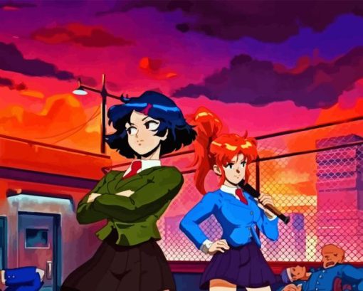 River City Girls Diamond Painting