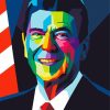 Ronald Reagan Diamond Painting