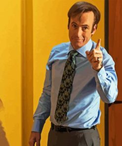 Saul Goodman Character Diamond Painting